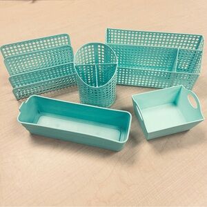 Mint Desk Organizer Set of 5